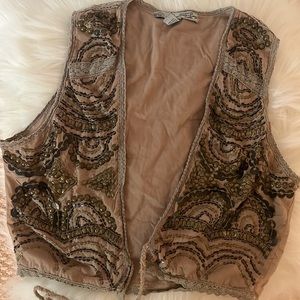 American Rag Cropped Vest